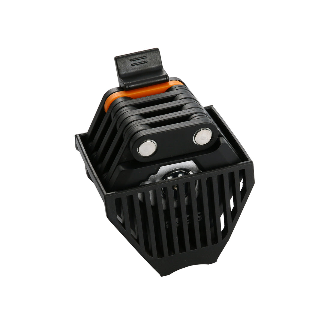 Portable folding anti-theft lock