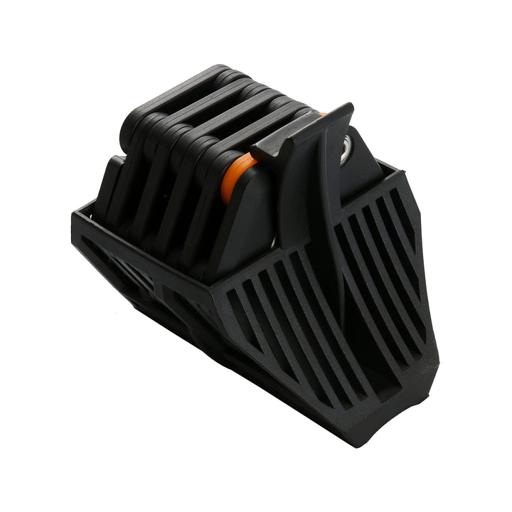 Portable folding anti-theft lock