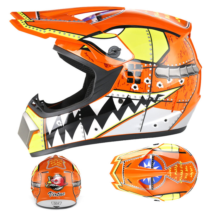 DOT Off-Road Helmet shark