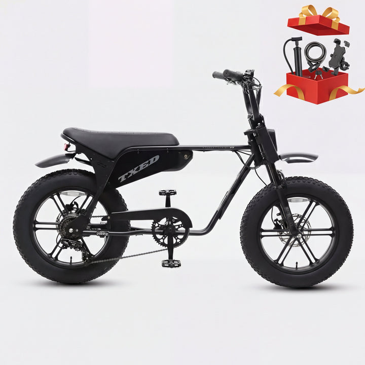 Txed 9X 1500W Moped-style All Terrain Electric Bike