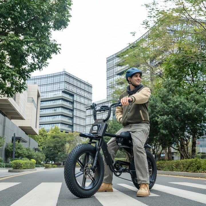 Txed 9X 1500W Moped-style All Terrain Electric Bike